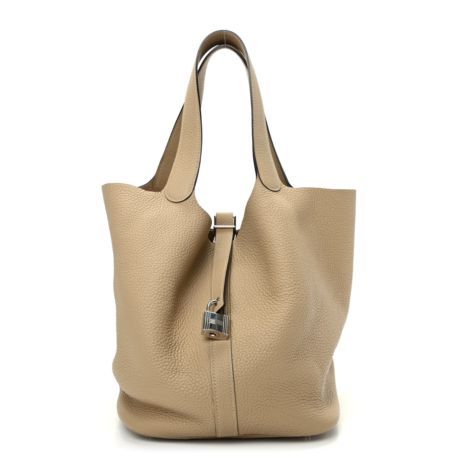 Hermes Taurillon Clemence Picotin Lock 26 GM Trench 1 of 8