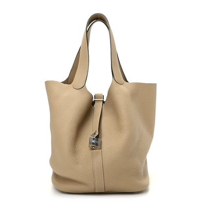 Hermes Taurillon Clemence Picotin Lock 26 GM Trench 1 of 8