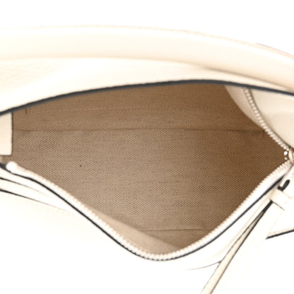 Loewe Grained Calfskin Small Puzzle Bag Soft White 5 of 11