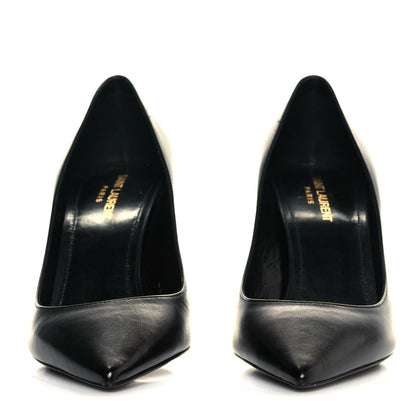 Saint Laurent Calfskin Zoe 85 Pumps 40 Black 2 of 9