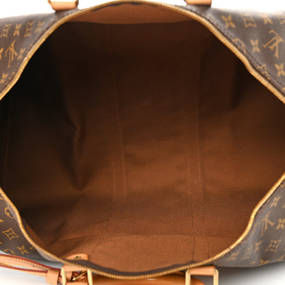 Louis Vuitton Monogram Keepall Bandouliere 55 5 of 12