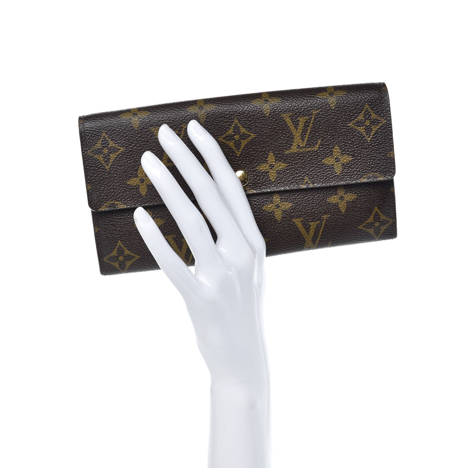 Louis Vuitton Monogram Sarah Wallet 2 of 10