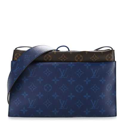 Louis Vuitton Monogram Small Outdoor Pouch Pacific Blue 1 of 8