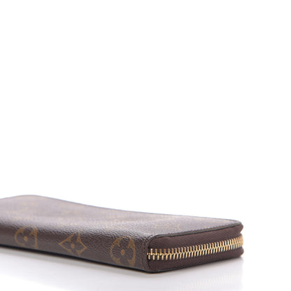 Louis Vuitton Monogram Clemence Wallet Fuchsia 7 of 9