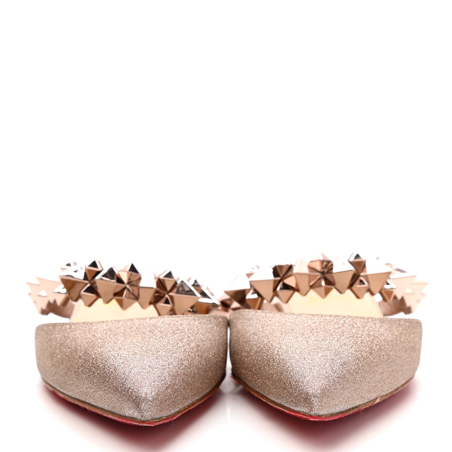 Mini Glitter Planet Choc Flat Mules 37 Courtisane Pink Bronze
