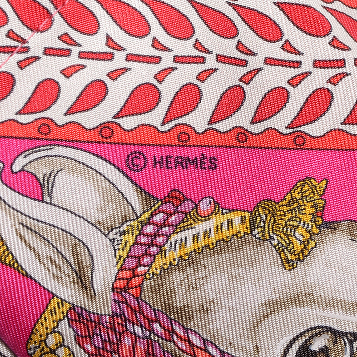 Hermes Silky Pop La Danse du Cheval Marwari Shopper Tote 8 of 13