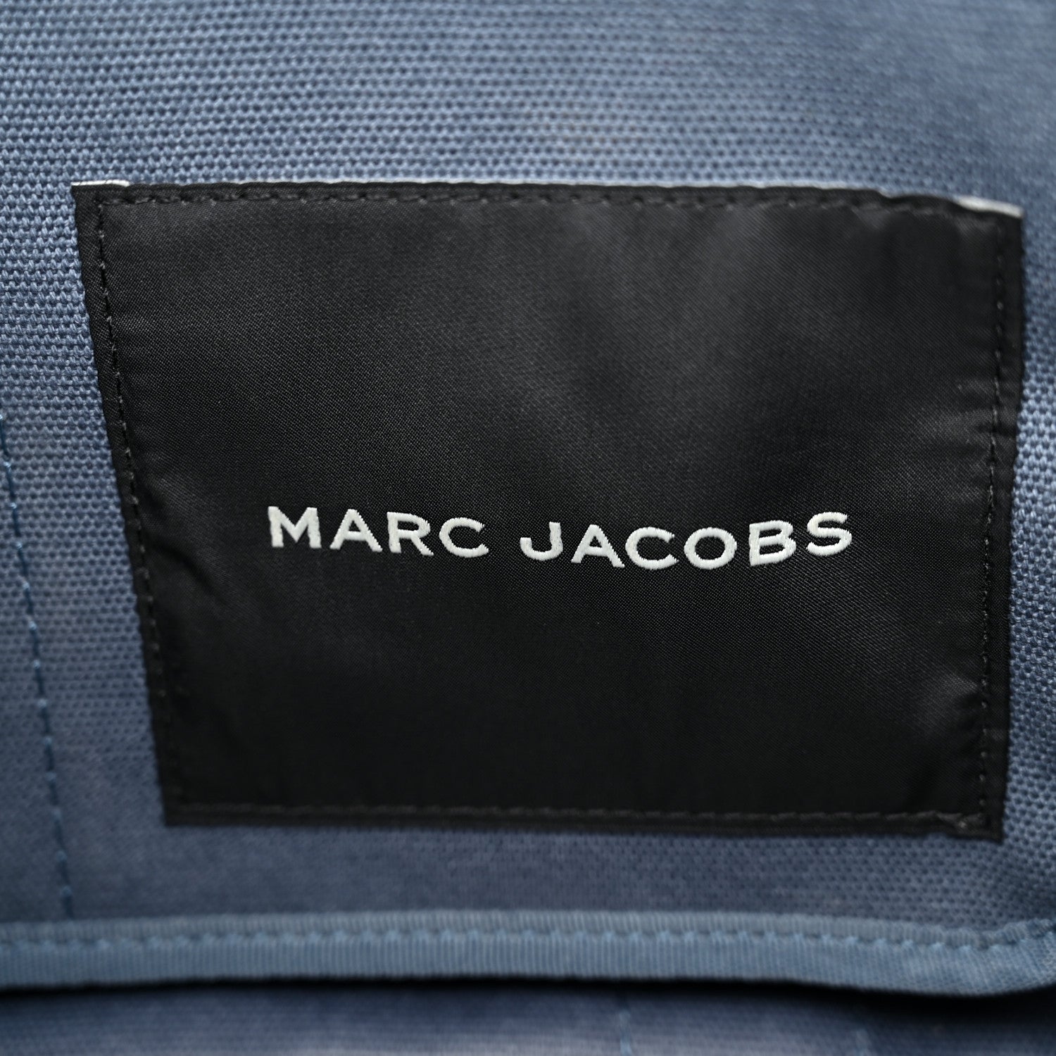Marc Jacobs Cotton Canvas Medium The Traveler Tote Bag Blue Shadow 6 of 14