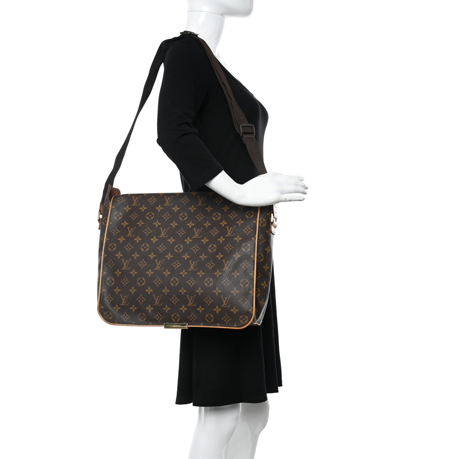 Louis Vuitton Monogram Abbesses Messenger Bag 2 of 12