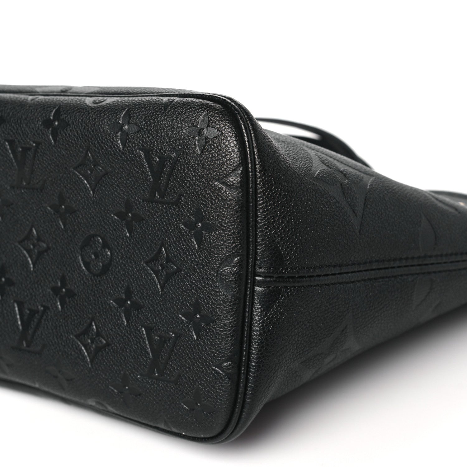 Louis Vuitton Empreinte Monogram Giant Neverfull MM Black 10 of 10