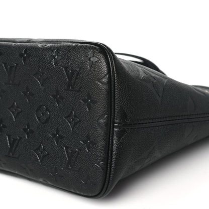 Louis Vuitton Empreinte Monogram Giant Neverfull MM Black 10 of 10