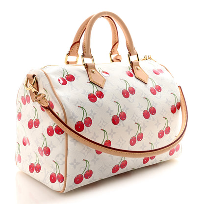 Louis Vuitton LV X TM Monogram Cerises Speedy Soft Bandouliere 30 3 of 9