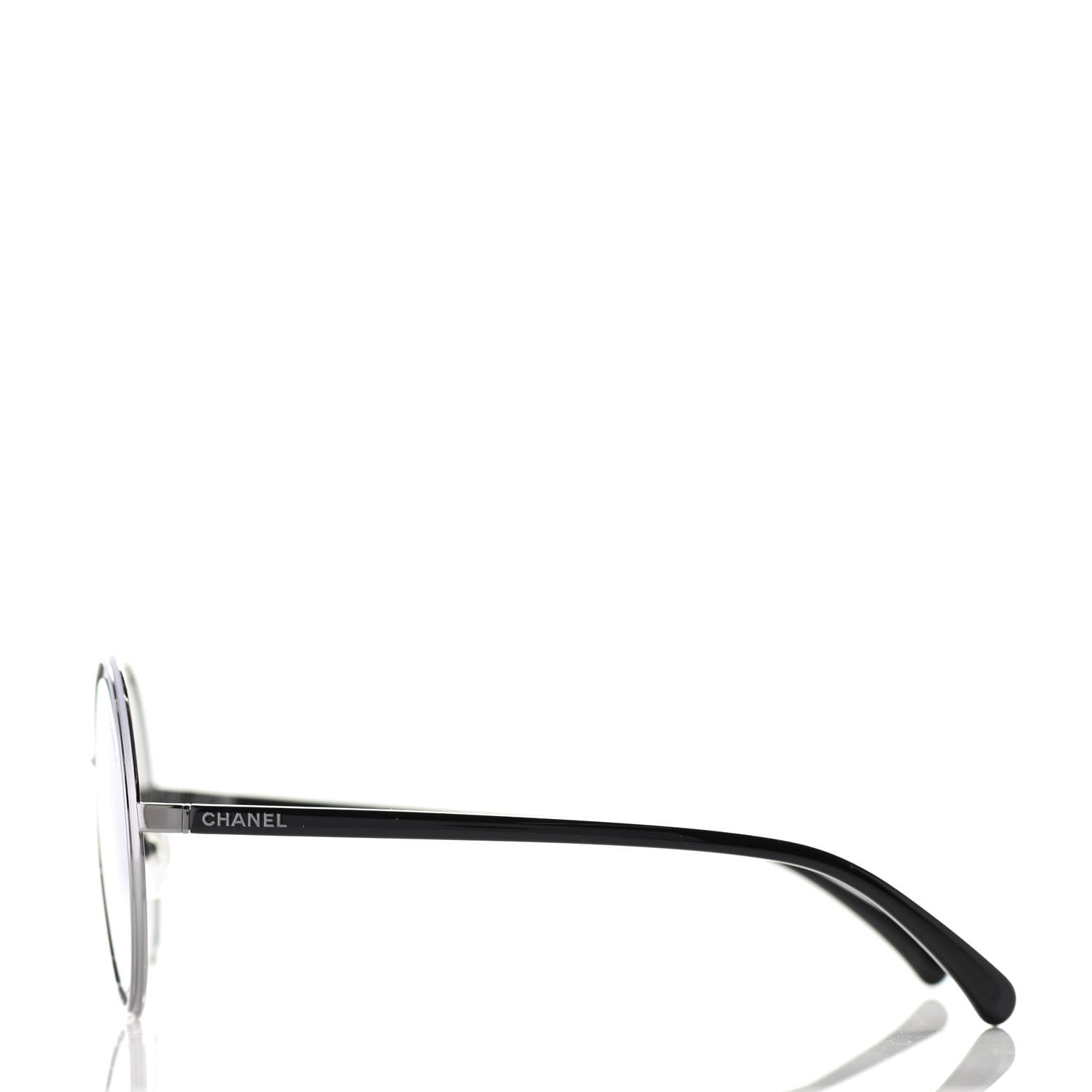 Chanel Round Sunglasses 4226 Black 3 of 7