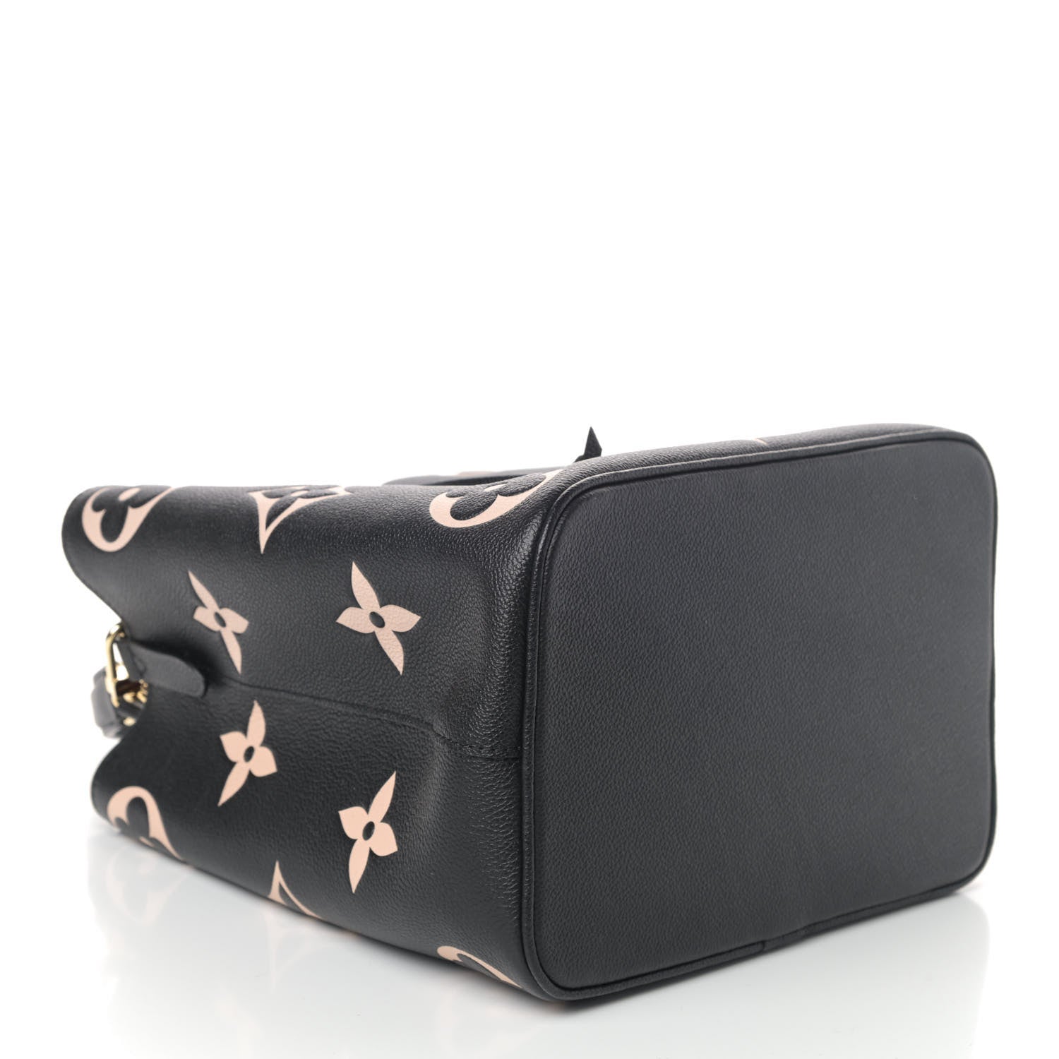 Louis Vuitton Empreinte Monogram Giant Neonoe MM Black Beige 3 of 4