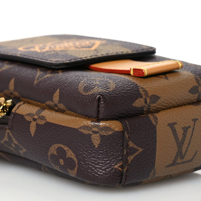 Louis Vuitton X NIGO Reverse Monogram Flat Double Phone Pouch 9 of 11