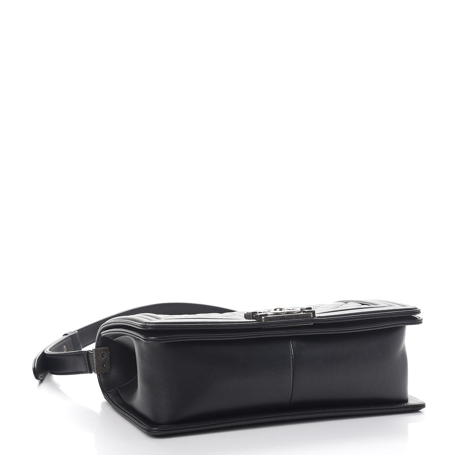 Chanel Calfskin Quilted Medium Boy Flap Black 5 of 9