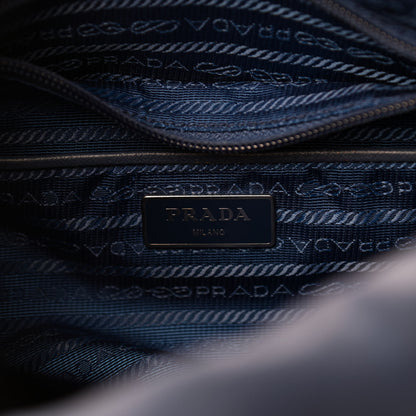 Prada Tessuto Nylon Vela Messenger Bag Blue 6 of 9