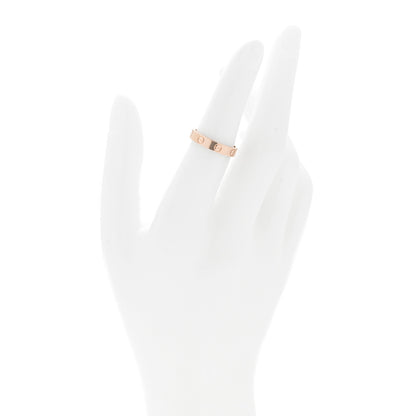 Cartier 18K Pink Gold 3.5mm LOVE Wedding Band Ring 51 5.75 2 of 5