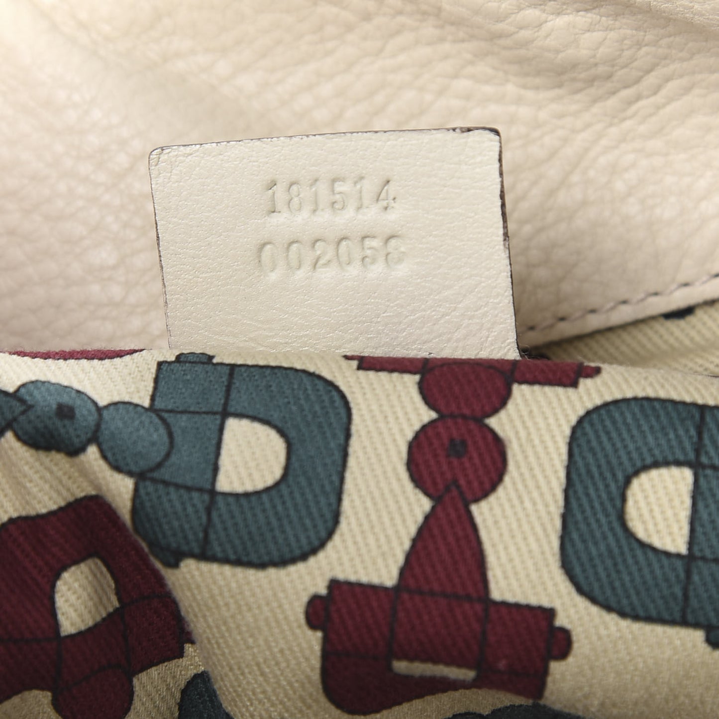 Calfskin Guccissima Trim Large Signoria Hobo Ivory