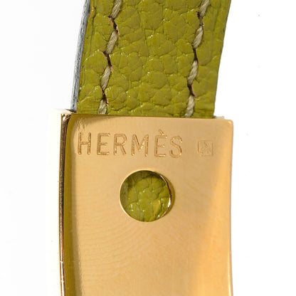 Hermes Chevre Mysore Pousse Pousse Bracelet Vert Anis 4 of 7