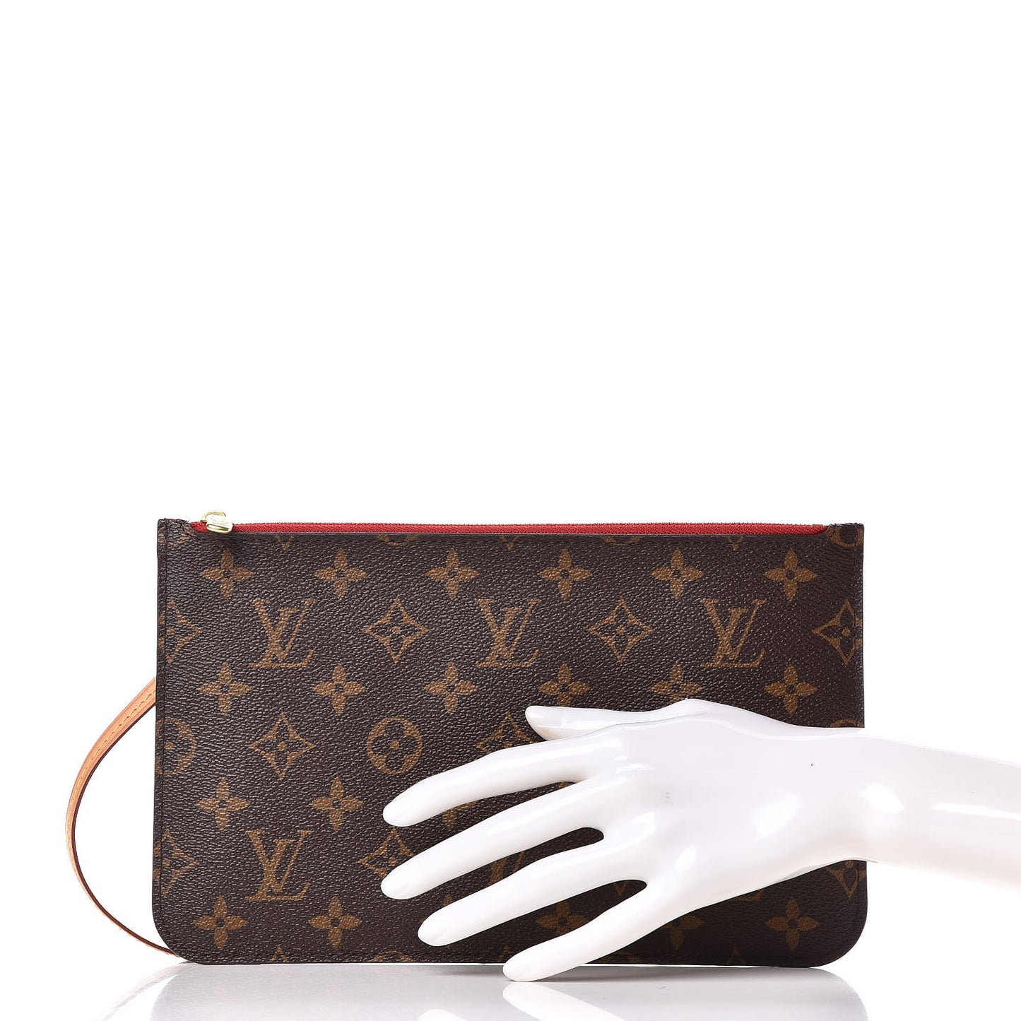 Monogram Neverfull MM GM Pochette Cherry