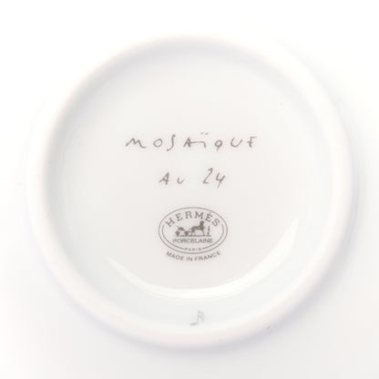 Hermes Porcelain Mosaique au 24 Soy Dish 4 of 5
