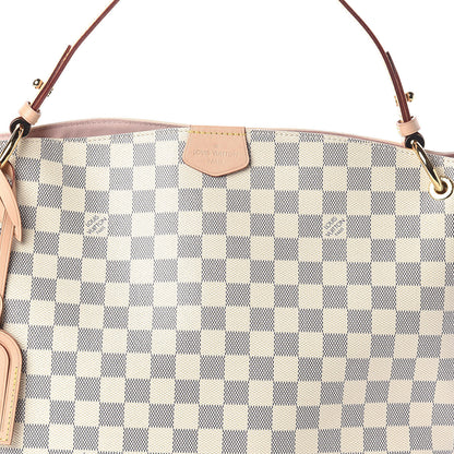 Louis Vuitton Damier Azur Graceful PM Rose Ballerine 7 of 12