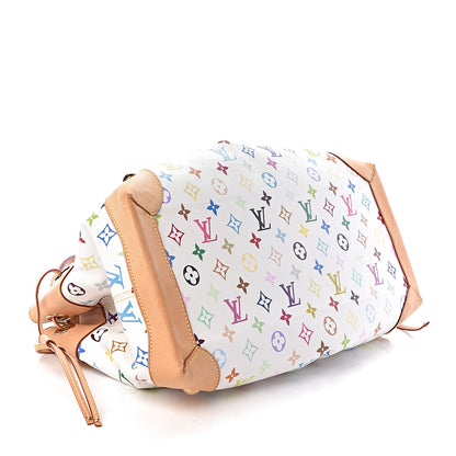 Louis Vuitton Monogram Multicolor Ursula White 4 of 9