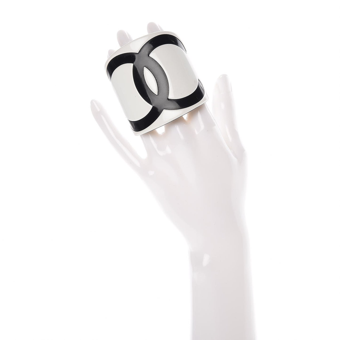 Resin CC Cuff White Black