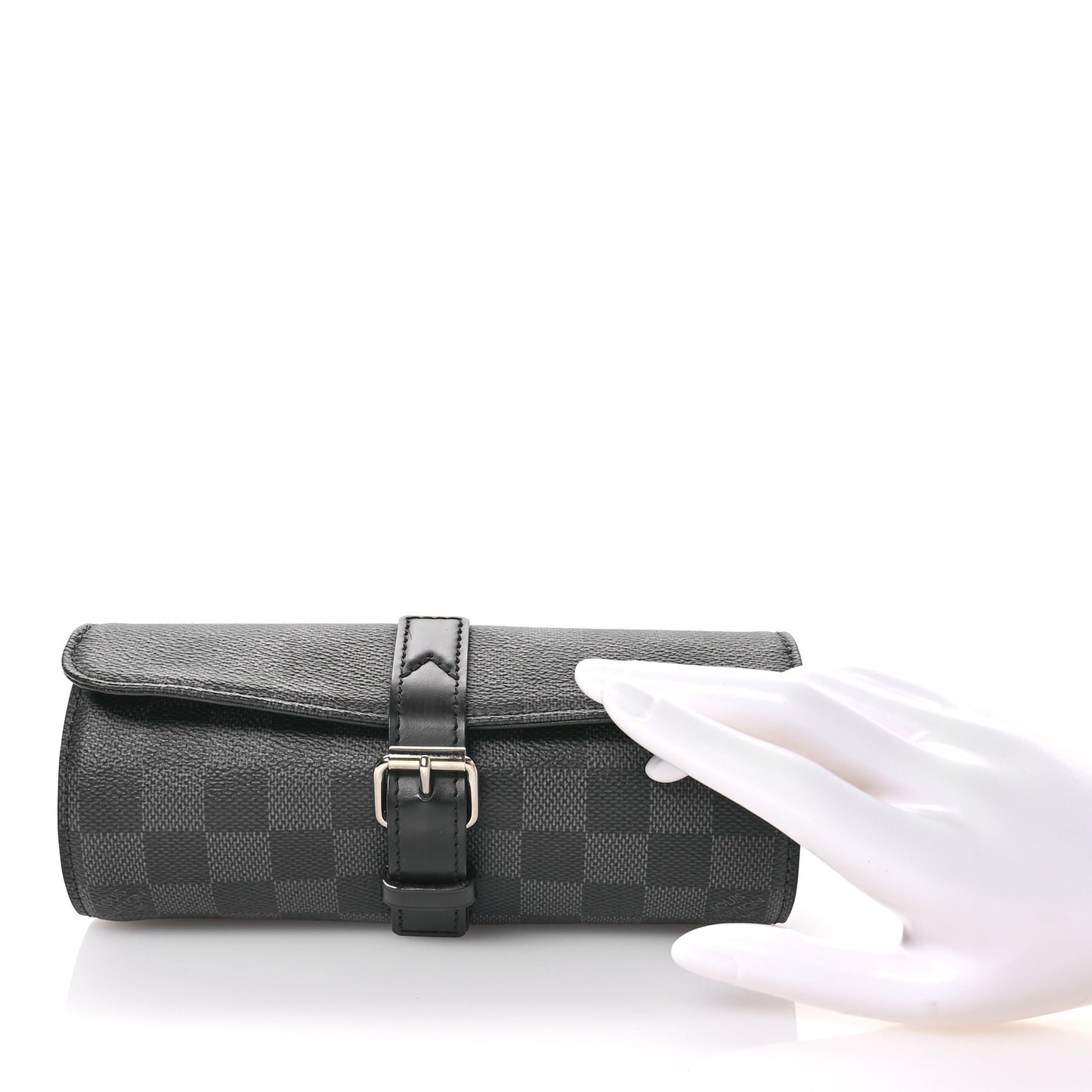 Damier Graphite 3 Watch Travel Case