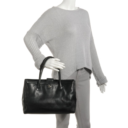 Chanel Calfskin Cerf Shopper Tote Black 2 of 18