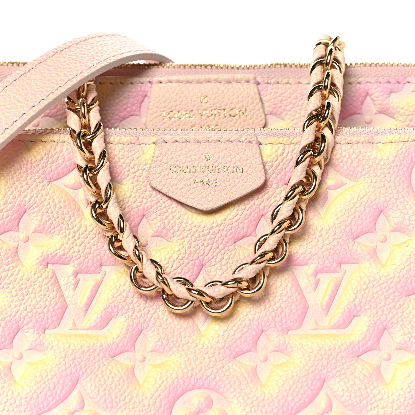 Empreinte Monogram Summer Stardust Multi Pochette Accessories Pink