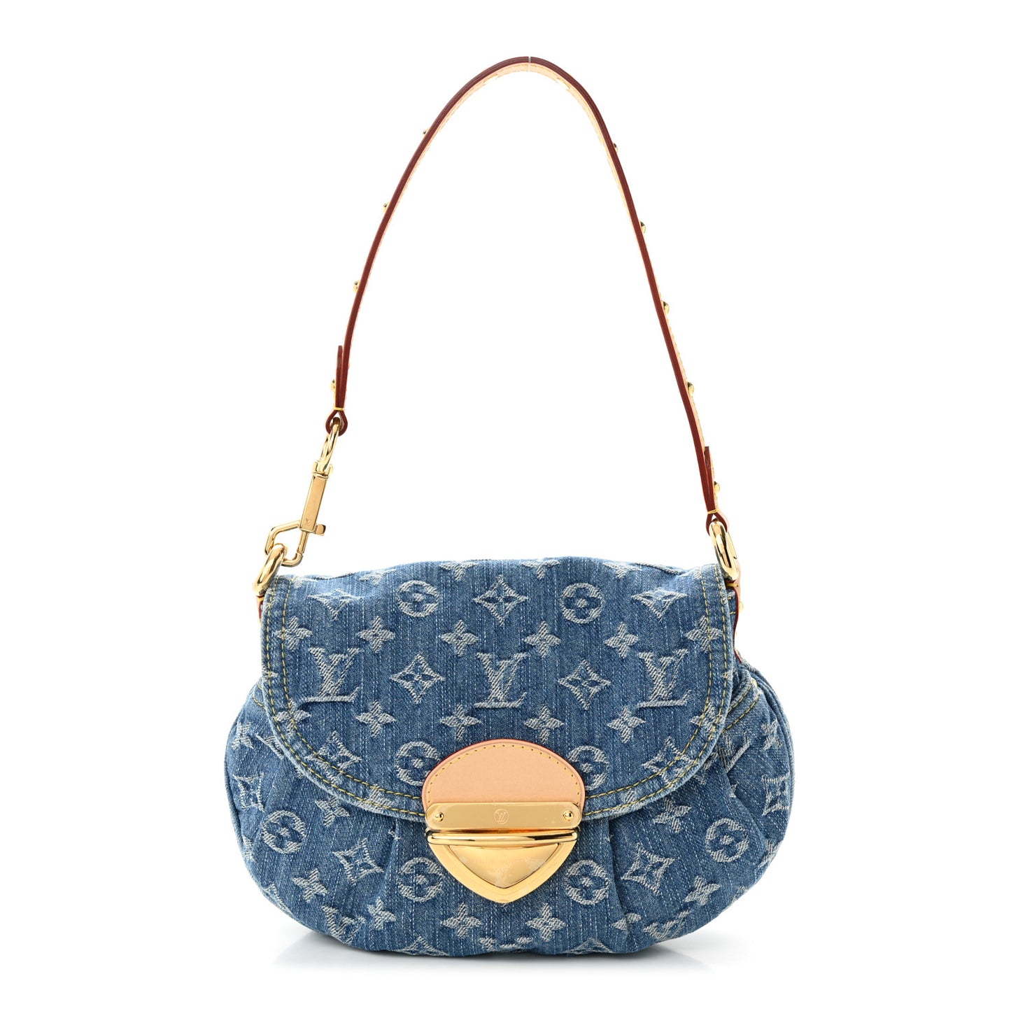 LOUIS VUITTON Monogram Denim Sunset Blue