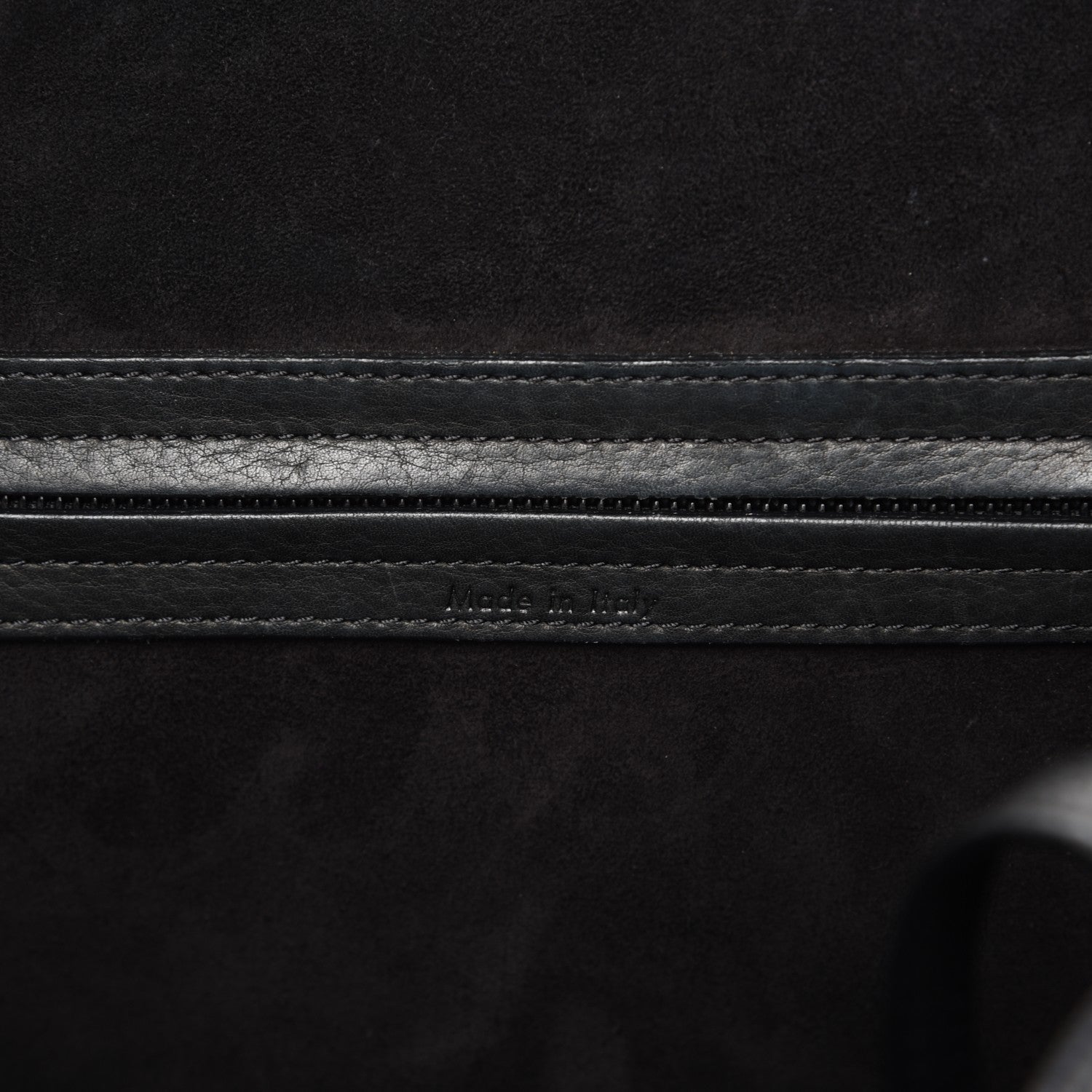 Celine Supple Calfskin Medium Phantom Luggage Black 6 of 9
