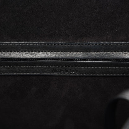 Celine Supple Calfskin Medium Phantom Luggage Black 6 of 9
