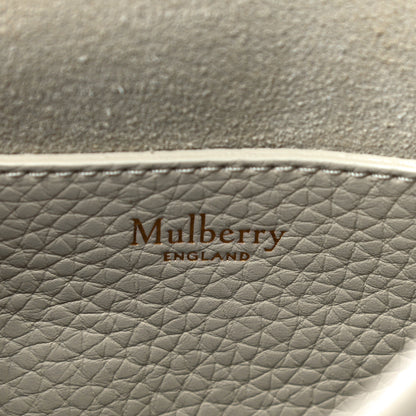 Mulberry Small Classic Grain Calfskin Medium Lily Flap Grey 6 of 11