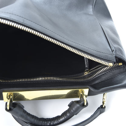 3.1 Phillip Lim 3.1 Calfskin Large Ryder Satchel Black 4 of 8
