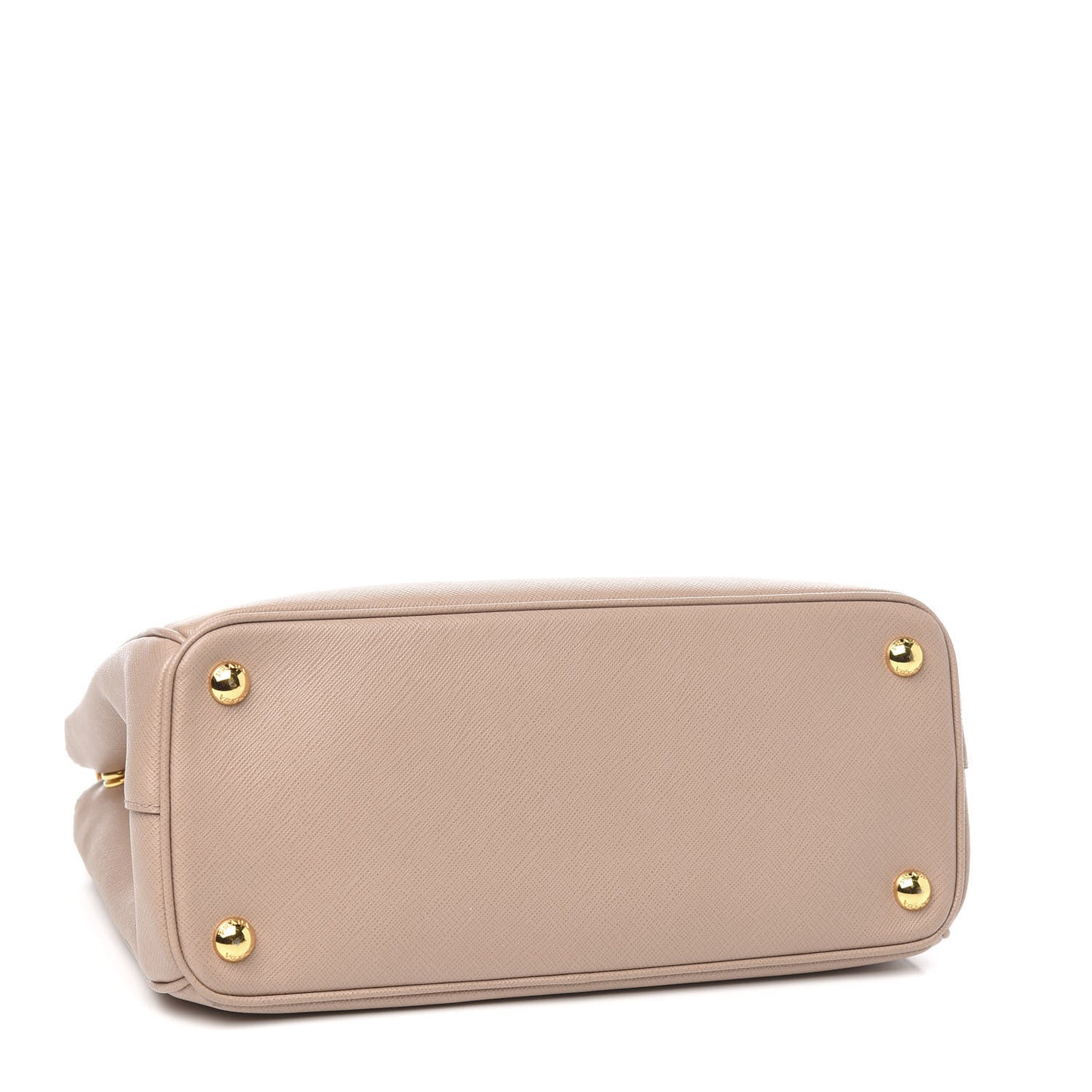 Saffiano Small Galleria Double Zip Tote Cipria