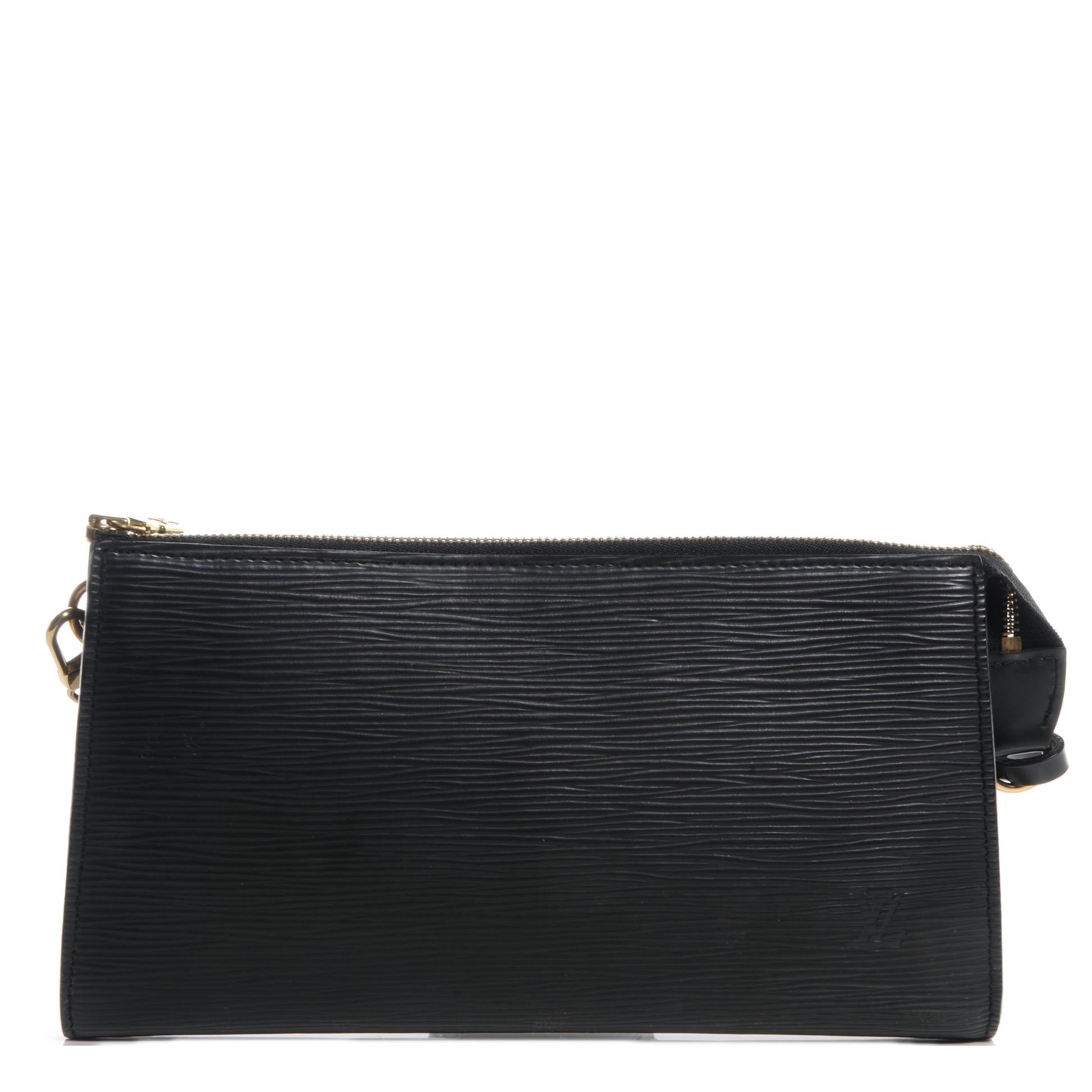 Louis Vuitton Epi Pochette Accessories 24 Black 1 of 7