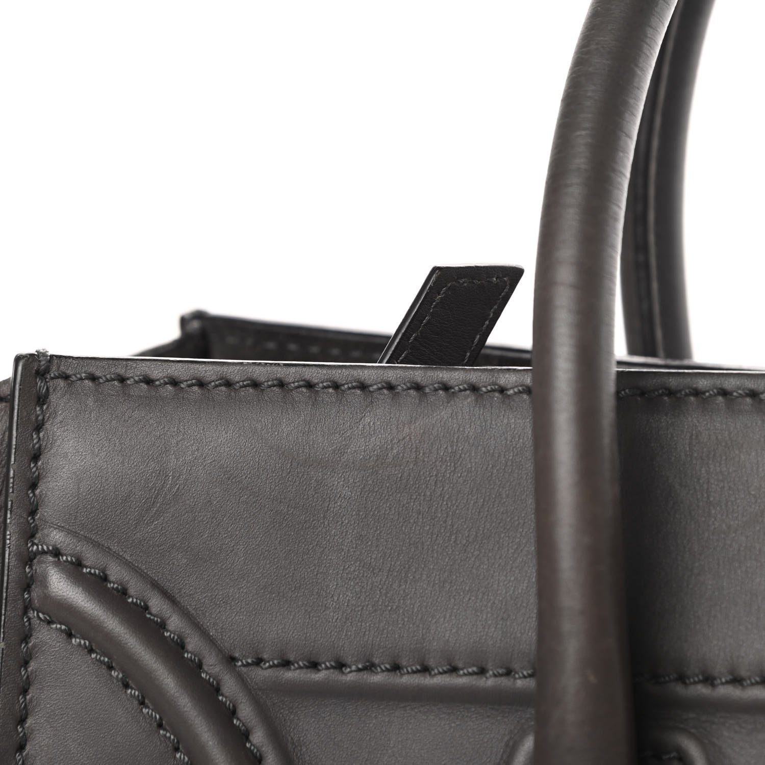 Celine Smooth Calfskin Medium Phantom Luggage Grey 20 of 22