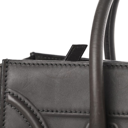 Celine Smooth Calfskin Medium Phantom Luggage Grey 20 of 22