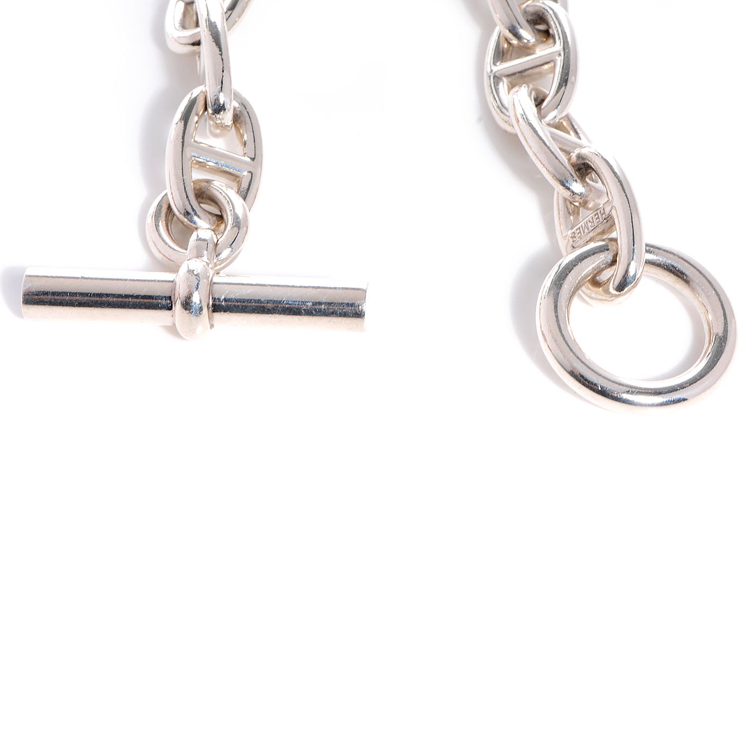 Hermes Sterling Silver Chaine d'Ancre Bracelet GM 3 of 6