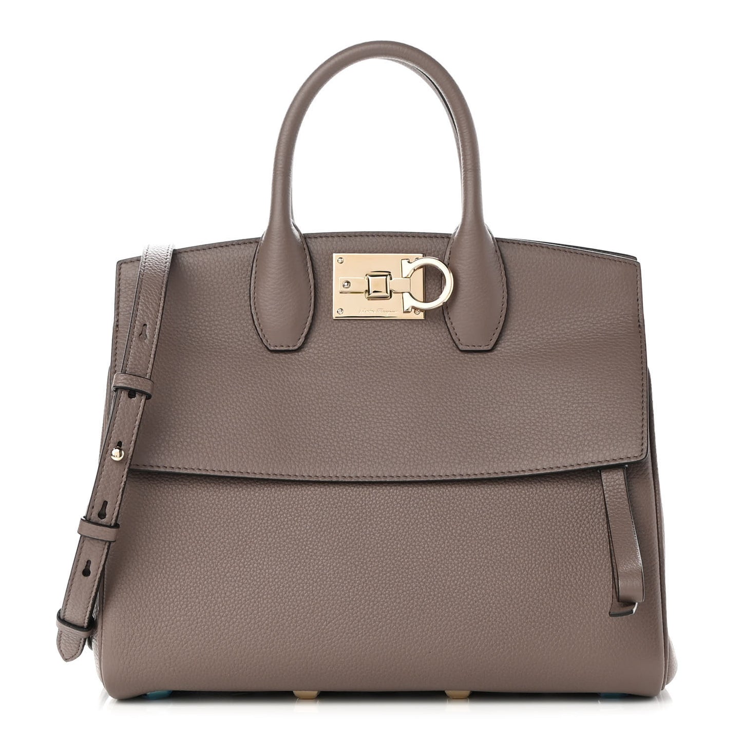 Calfskin Studio Bag Caraway Seed