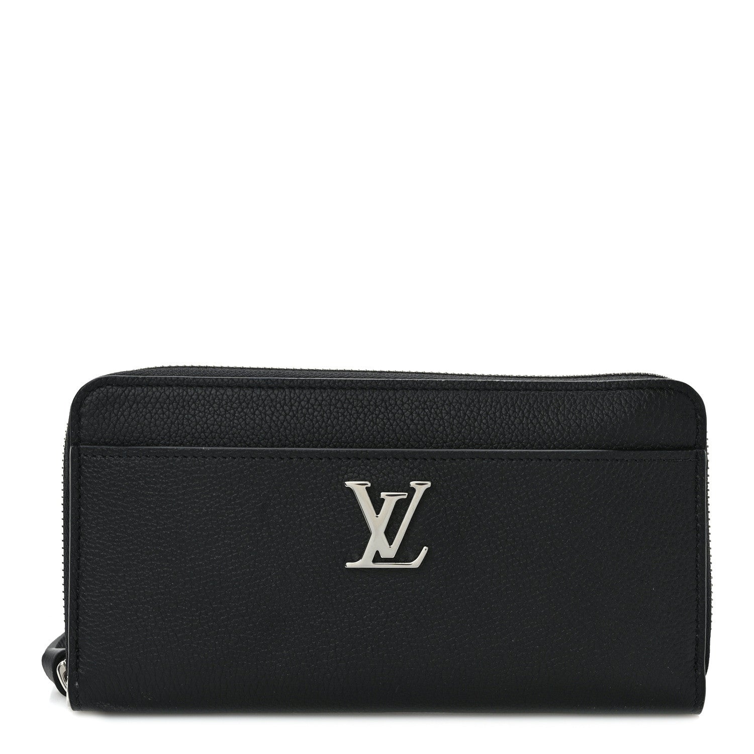 Louis Vuitton Calfskin Zippy Lockme Wallet Black 1 of 10
