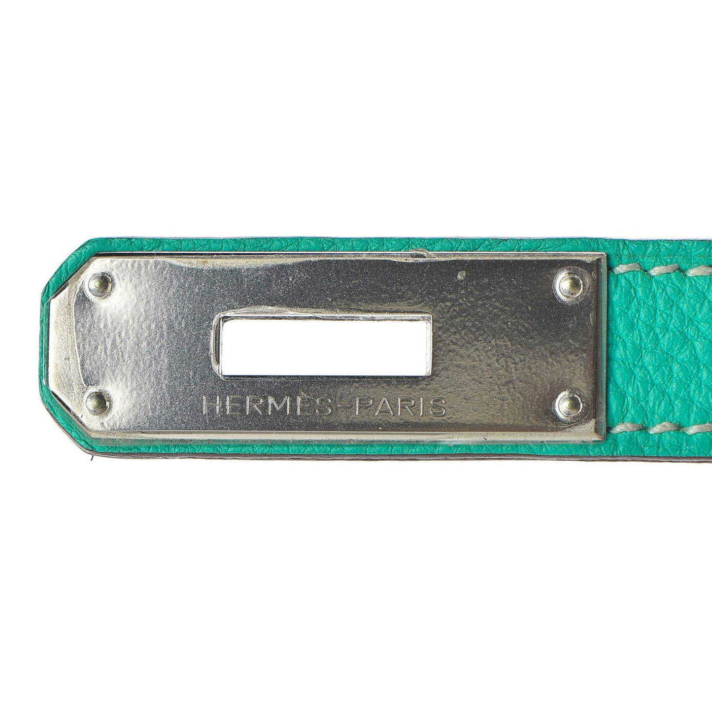 Togo Birkin 35 Bleu Paon