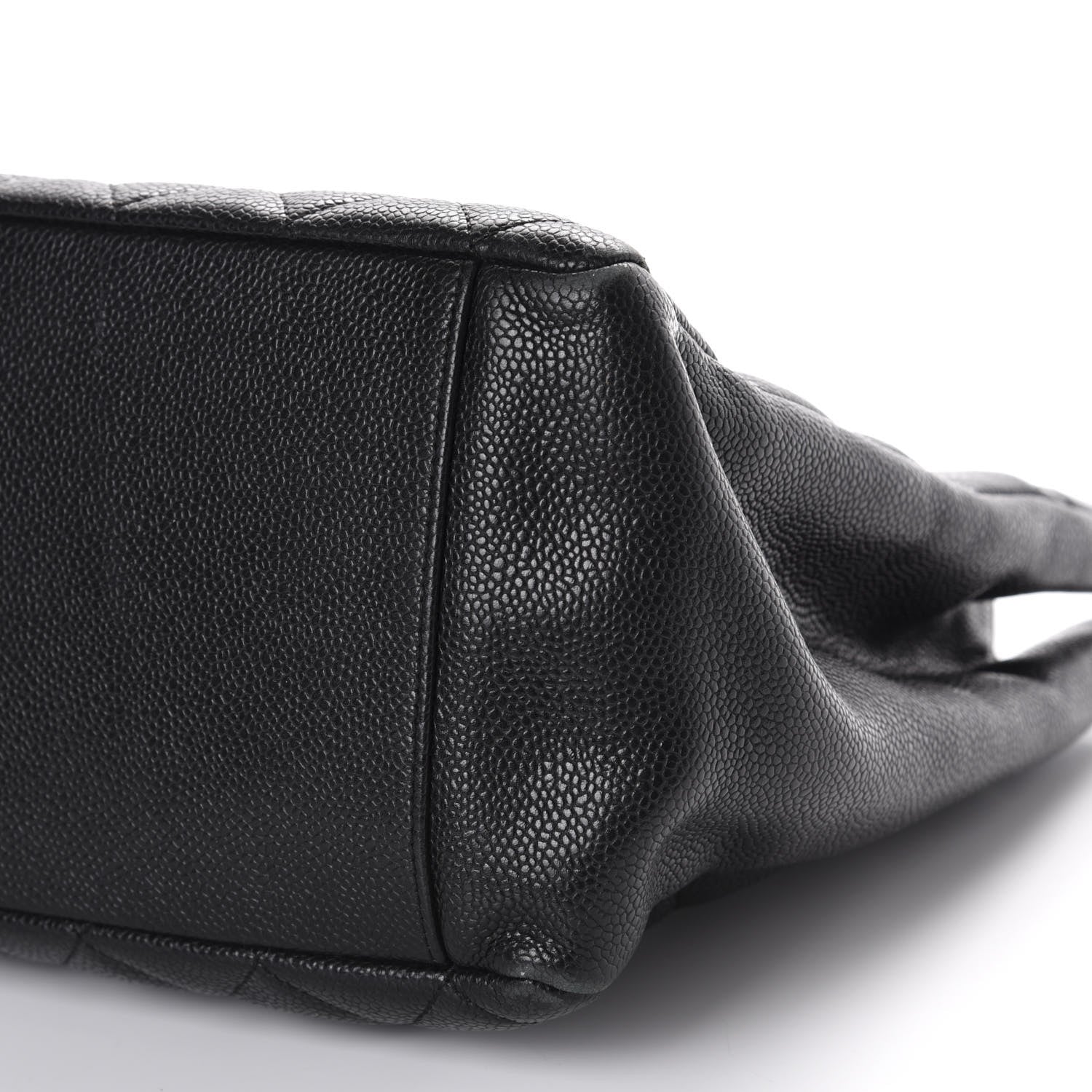 Chanel Caviar Quilted Grand Shopping Tote GST Black 7 of 10