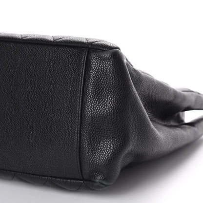 Chanel Caviar Quilted Grand Shopping Tote GST Black 7 of 10