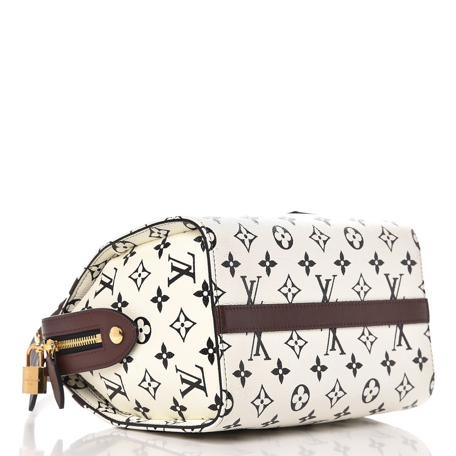 Louis Vuitton Monogram Speedy Amazon PM White Chocolat 4 of 6