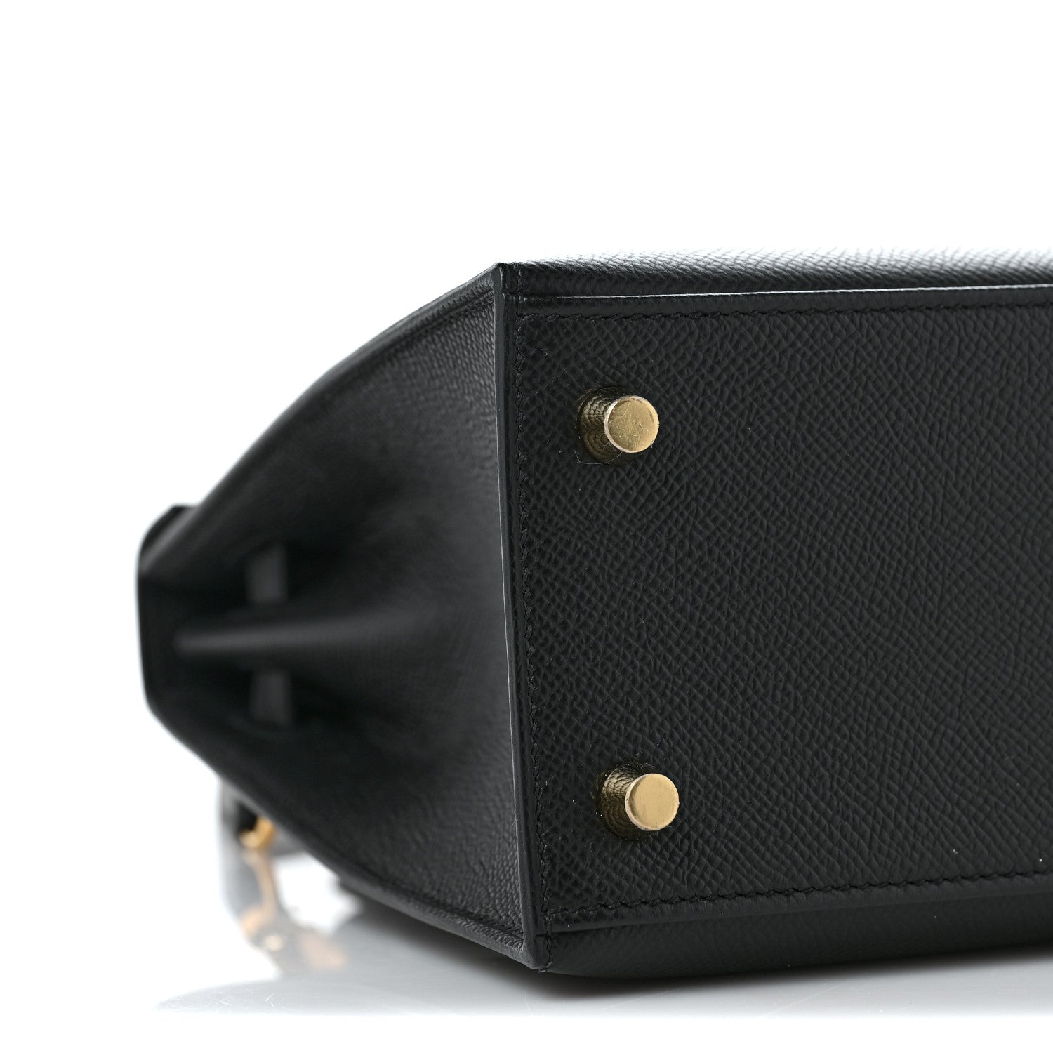 Hermes Epsom Kelly Sellier 25 Black 7 of 8