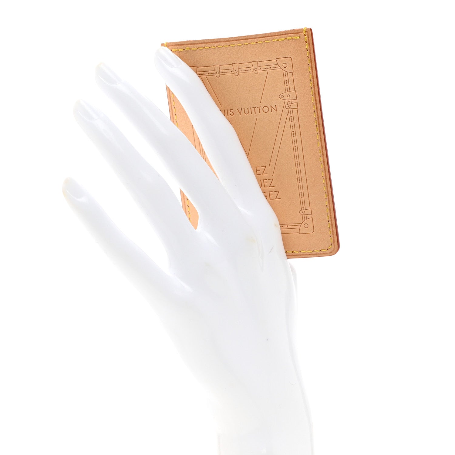 Louis Vuitton Vachetta Voyages Card Holder 2 of 6