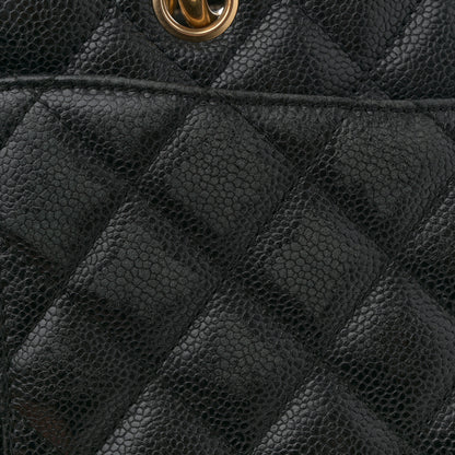 Chanel Caviar Quilted Grand Shopping Tote GST Black 15 of 15